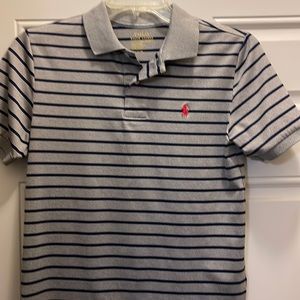 POLO RALPH LAUREN BOYS TODDLER STRIPED PERFORMANCE POLO SHIRT